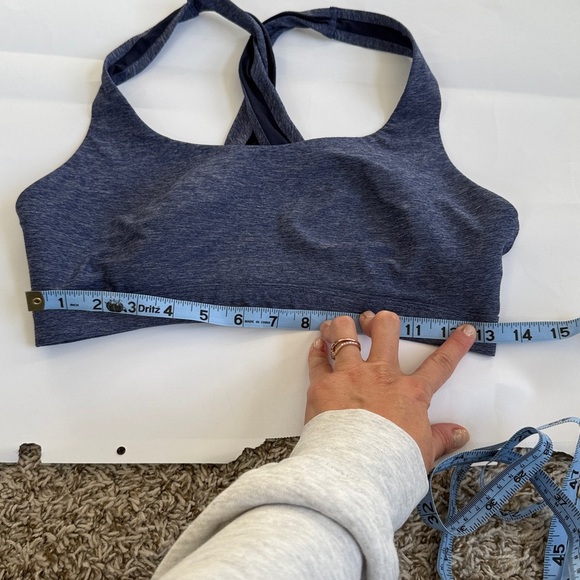 Aerie Sports Bra Soft Cup Blue size Large - Picture 9 of 9